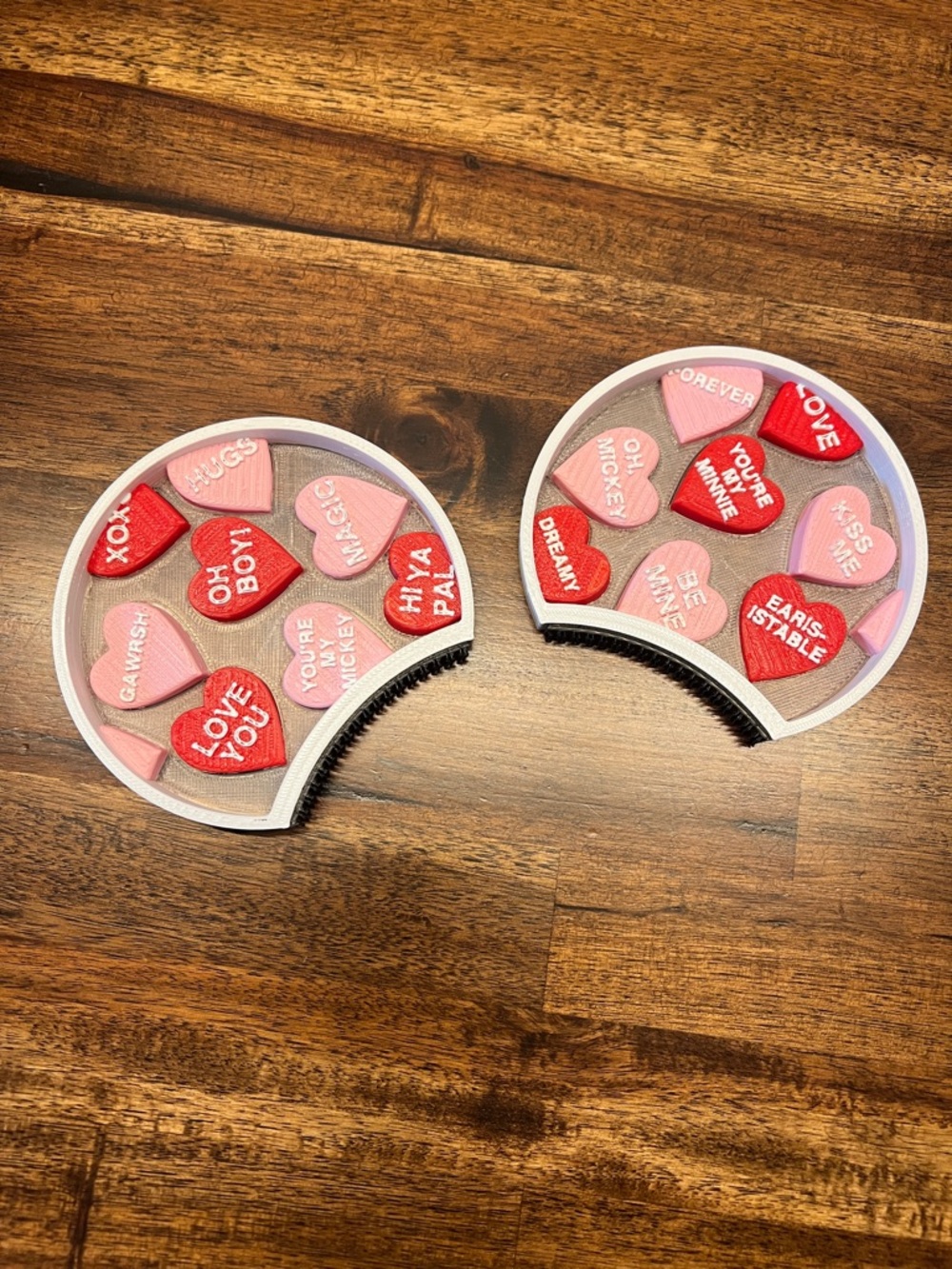 Valentine’s Day Hearts Disney Factory 55 / Aloha Ears Interchangeable Ears